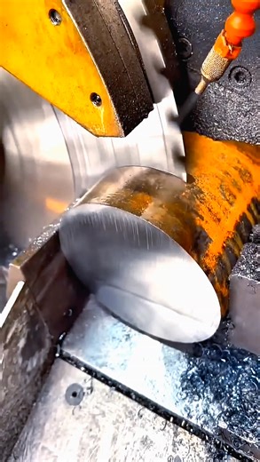 12K views · 24 reactions | The-process-of-cutting-an-iron-rod-with-a-saw_#machine, #engineering, #machinery, #manufacturing, #equipment, #industrial, and #technology #fypシ゚ #cnc #Info | Crafting With Mechanic | Facebook