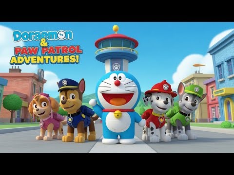 Doraemon and Paw Patrol Adventures 🐾🤖 | Fun Rescue Mission for Kids