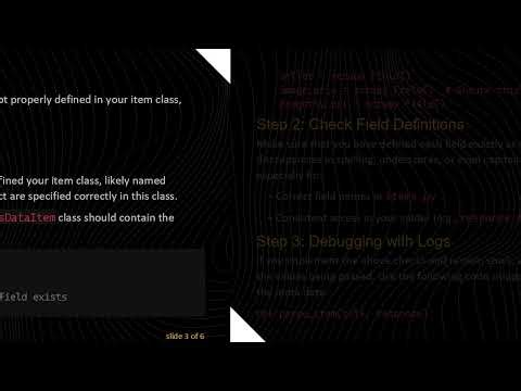 Resolving KeyErrors in Python Scrapy: Troubleshooting Your Real Estate Spider