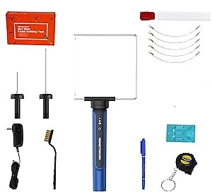 3 in 1 Hot Wire Foam Cutter Kit,Blue Foam Cutter Electric Foam Cutting Tool, Heated Foam Carving Knife Kit