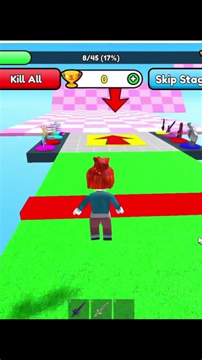 Fastest Speed Run Ever 😳 VIP Obby Roblox 💀 #roblox #shorts #challenge
