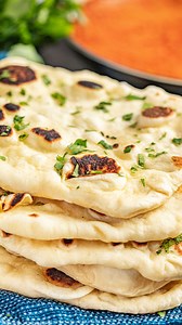 11K views · 67 reactions | It's easy to make your own delicious homemade Naan. This traditional Indian flatbread can easily be made at home using simple ingredients and either a skillet or a grill. https://thestayathomechef.com/grilled-naan/ | The Stay At Home Chef | Facebook