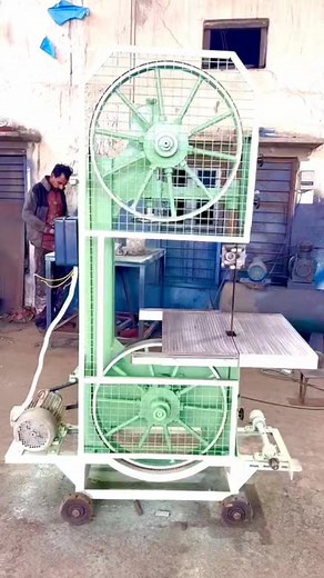 30K views · 380 reactions | #bandsaw wood working machine | Punjab Machine Tools | Facebook