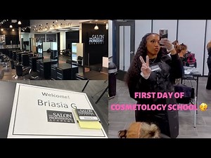 My first day of Cosmetology School went like this…..