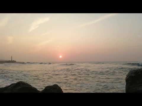 Sunset Over Rabat 🌅 | Atlantic Ocean Serenity