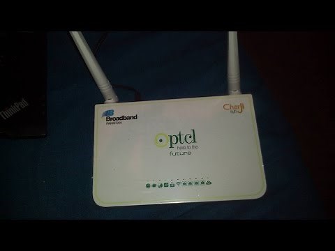 PTCL DSL Modem Settings MODEL D301 IN FULL HD wireless key & configurations