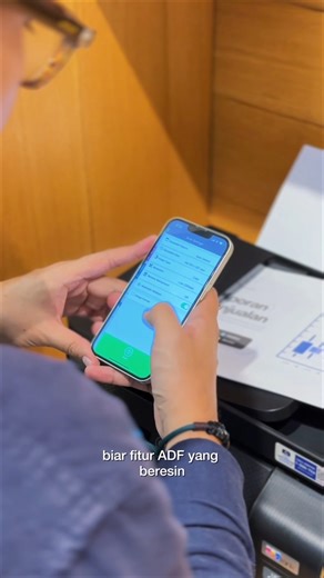 1K views · 18 reactions | Masih scan dokumen kamu yang banyak itu satu per satu secara manual? Engga banget deh. Manfaatkan printer Epson EcoTank kamu yang multifungsi dengan fitur ADF dan kamu bisa langsung memindai banyak dokumen sekaligus. #kerjaproduktif #EcoTank | Epson | Facebook