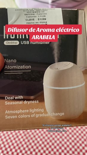 Difusor de Aroma Arabela: Relájate con Aromas