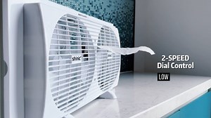 Watch Shinic Double Window Fan for Kitchen Bathroom Exhaust on Amazon Live