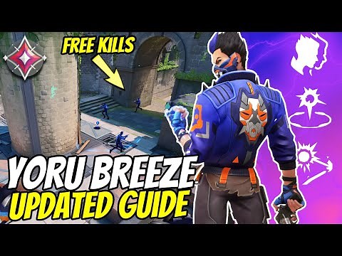 Updated Yoru Breeze Valorant Lineups - Must Know Tips And Tricks
