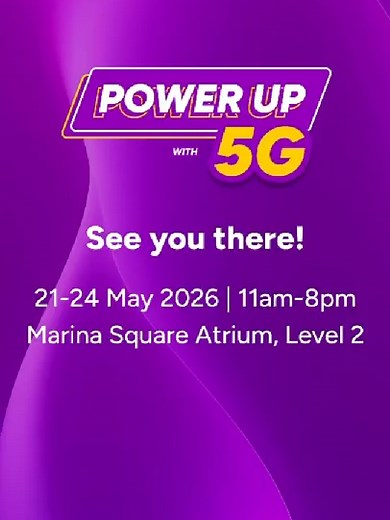 Power Up with 5G at Marina Square: Rewards & Exclusive Deals