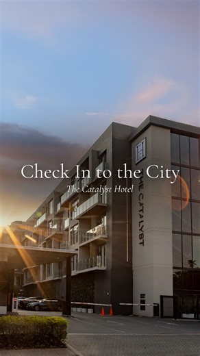 Stay connected to it all—The Catalyst pairs modern comfort with the ease of a central Sandton location, creating the ideal city escape. Discover more—link in bio. #newmarkexperiences | Newmark