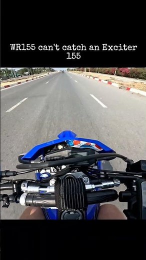 Chasing an Exciter155 on a Yamaha WR #wr155 #exciter155 #vietnam
