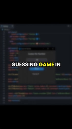De BuGg on Instagram: "Python guessing game #programming #awdev_6"