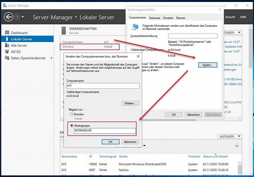 PC aus Domäne entfernen - Mit diesen Optionen ganz einfach