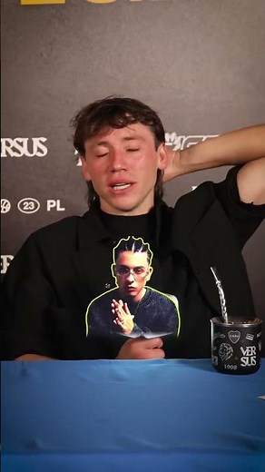 Exclusive backstage look at Paulo Londra and Eladio Carrión for the premiere of their collaboration