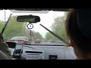 Driving on Route 4 NJ may 2020