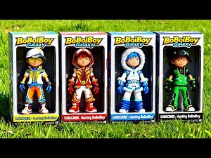 I Unboxed the BoboiBoy Solar, Nova, Blizzard, Duri Toys