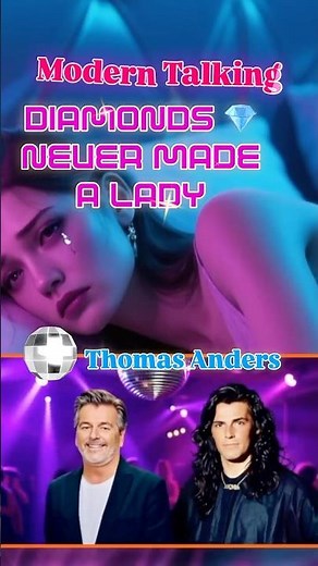 Diamonds Never Made a Lady - Thomas Anders 🎤 80s Karaoke (Full Video Channel) #moderntalking