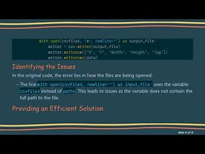 How to Effectively Modify and Manipulate Multiple CSV Files in Python
