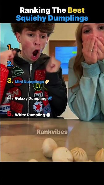 Ranking crazy glitter dumpling unboxing moments ✨ #shorts #usa