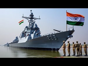 2025 INS Delhi-class Destroyers | Indian Navy Powerful Guided Missile Warships | Bharat Power Rides