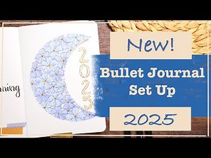 2025 New Bullet Journal Set Up | Plan With Me | Beginner Friendly