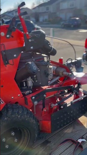 Bad Boy Revolt 36 inch mower with advanced chute.