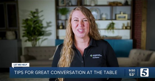 Let Me Help: Tips for great conversation at the table