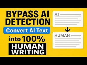 Bypass AI Detection Convert AI Text into 100% Human Writing