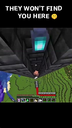 The Secret Elevator No One Will Find 🤫 #minecraft