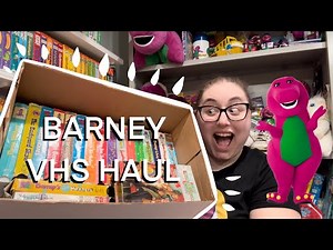 BARNEY VHS TAPE SCORE!! | Nostalgia_Replay