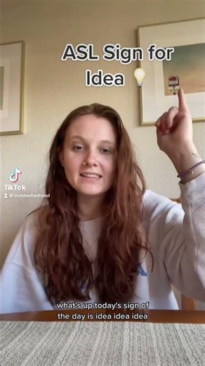 Learn How To Sign Idea in ASL for Beginners | American Sign Language #shorts