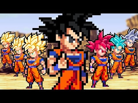 Goku All Transformations - Sprite Animation
