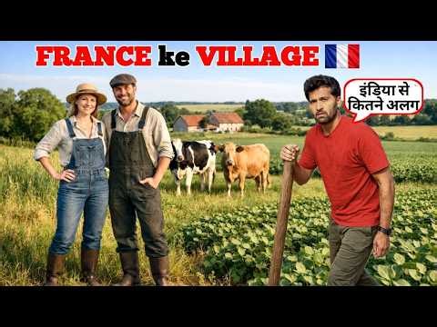 Life In a French Village | फ्रांस के गांवों का जीवन |