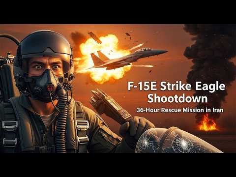 F-15E Strike Eagle Shootdown: 36-Hour Rescue Mission in Iran #WarDocumentary
