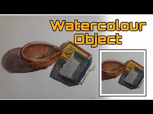 HOW TO DRAW WATERCOLOUR OBJECT DRAWING | Object Drawing | Easy Object Drawing #watercolourobject