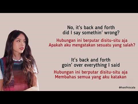 Olivia Rodrigo - 1 Step Forward 3 Steps Back | Lirik Terjemahan