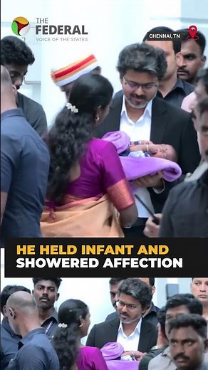 CM Vijay names TVK MLA Pallavi’s son Tamil Vetri Kondan | #shorts
