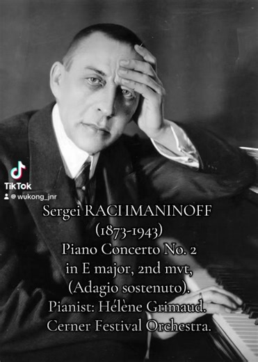 Rachmaninoff#piano#concerto2#classicalmusic 🇷🇺. Sergei Rachmaninoff’s Piano Concerto No. 2, Second Movement (Adagio sostenuto), is a deeply lyrical and introspective work that unfolds with quiet tenderness rather than virtuoso display. Opening with gentle piano chords and a serene orchestral backdrop, the movement gradually reveals one of Rachmaninoff’s most expressive melodies, passed delicately between woodwinds and piano. The music drifts with a dreamlike calm, marked by subtle harmonic shi