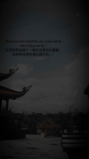“生活給我描繪了一幅沒有陽光的圖畫，我靜靜地微笑著試圖升起……” #xh #hoanghaiduong37_ #hhd_dgw #fyp
