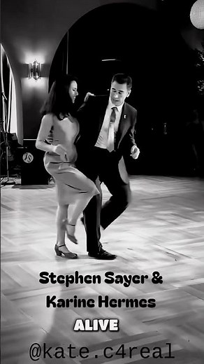 Stephen Sayer & Karine Hermes #dance #dancerlife #fypシ #explore #dancing #viraldance #foryoupage