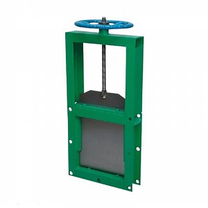 [Hot Item] Stainless Steel Pipe Pond Silo Slide Gate Valve