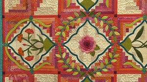 3.2K views · 71 reactions | Margaret Solomon Gunn talks with Bonnie Browning about her quilt, My Secret Garden, that won 1st Place in the Large Quilts: Movable Machine Quilted category at AQS QuiltWeek in Grand Rapids 2019. Learn more about QuiltWeek Quilt Contests at https://www.quiltweek.com/contest/ | American Quilter's Society | Facebook