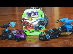 Ready2Robot Wreck Racers Series 1 Surprise Slime Robot Vehicle UNBOXING/REVIEW
