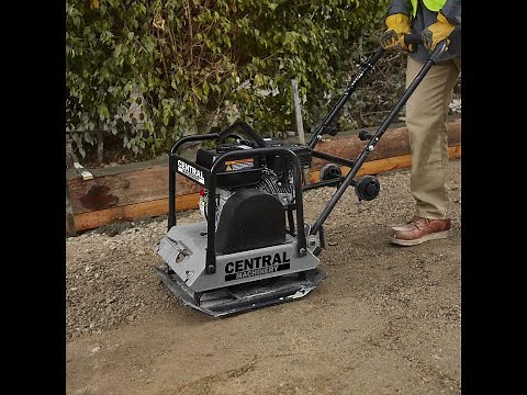Unboxing/Long Term Review of Central Machinery Plate Compactor from Harbor Freight