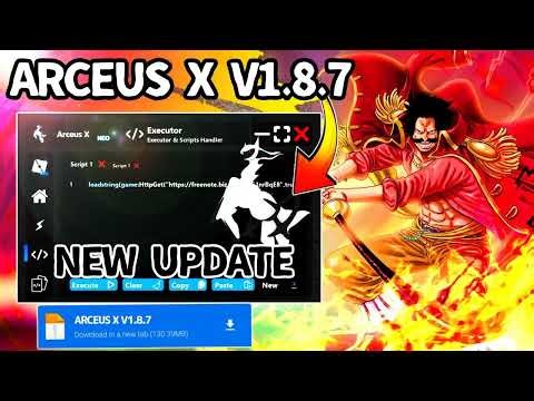 ROBLOX ARCEUS X NEO 1.8.7 - Arceus X Neo New Update | Fluxus Executor & Delta | Arceus X Atualizado