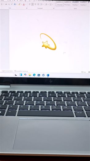 Shooting Star 🌠 Symbol in MS Word | Unicode 1F320 #asmr #computer #shorts #galaxy #universe #science