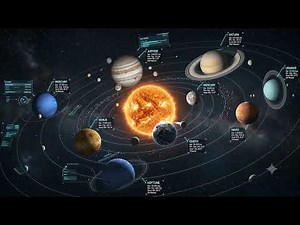 Solar System Explained: All 8 Planets Orbiting The Sun (3D Visual)