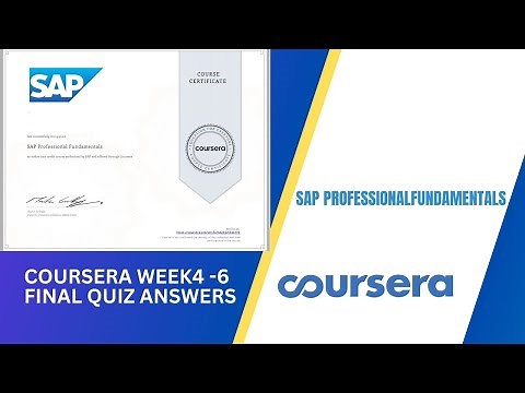 SAP Technology Consultant Professional Certificate| How to launch and develop your SAP career|Course